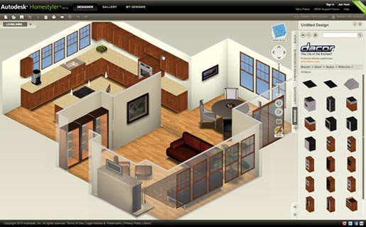 Autodesk Homestyler 