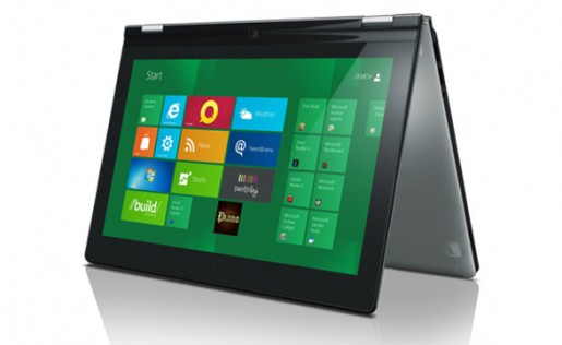 El modelo IdeaPad Yoga sería el elegido por Lenovo para ser la primer tablet del mercado con Windows 8.