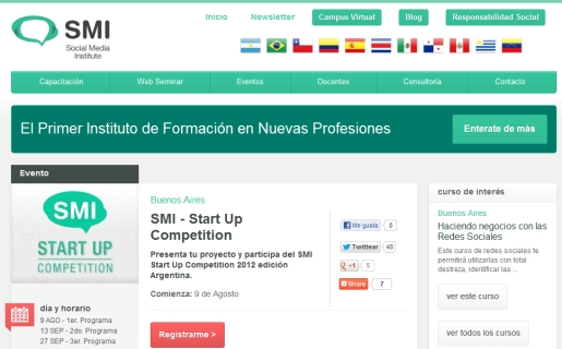 SMI StartUP Competition tendrá un sistema similar al de los programas de TV de talentos para elegir a los mejores emprendimientos.