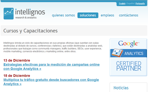 Los cursos permitirán aprovechar todo el potencial de Google Analytics.