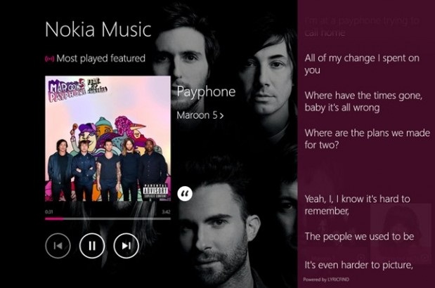 Nokia Music ofrece un amplio cat{alogo de artistas para escuchar online