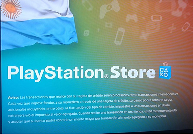 PSN Store Argentina