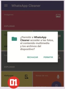 Desde Google Play podemos instalar esta herramienta. Al iniciar nos consultará sobre permisos requeridos para su correcto funcionamiento.