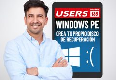 Tapa Informe USERS 135 Windows PE crea tu propio disco de recuperación